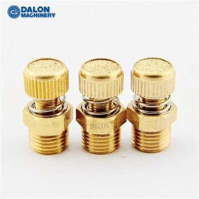 Пневматические фитинги Соленоидный бронзовый глушитель