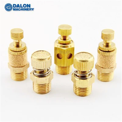 Глушитель с конусом из спеченного металла и бронзы